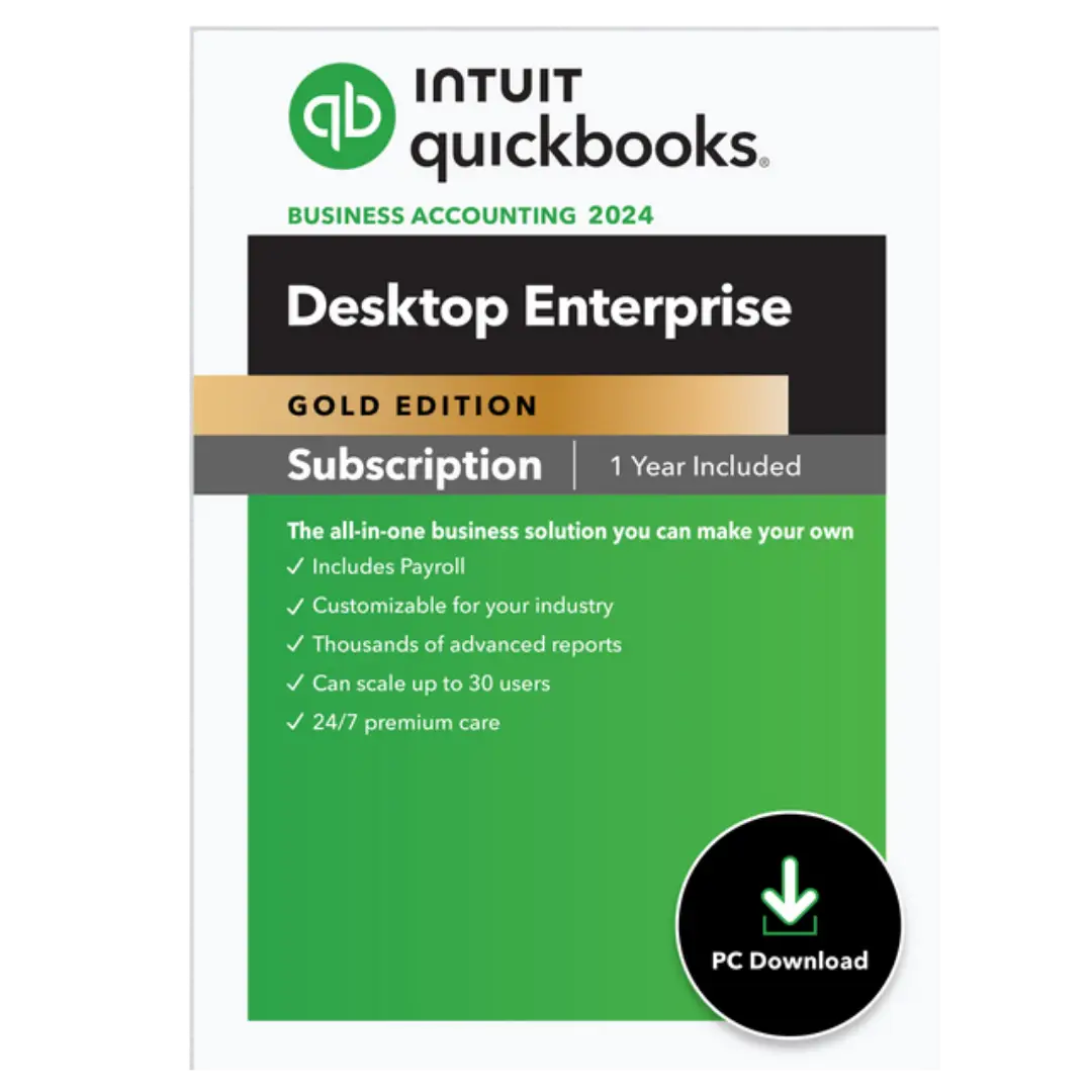 QuickBooks Enterprise 24.0 Gold Edition (1-Year Subscription)