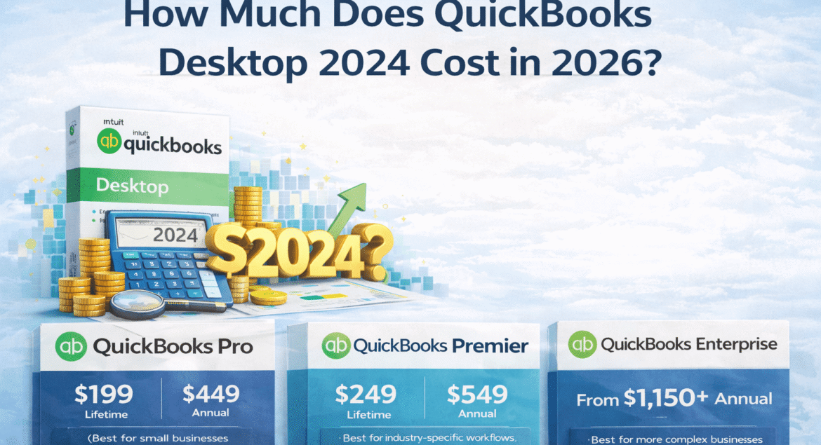 How Much Does QuickBooks Desktop 2024 Cost in 2026?