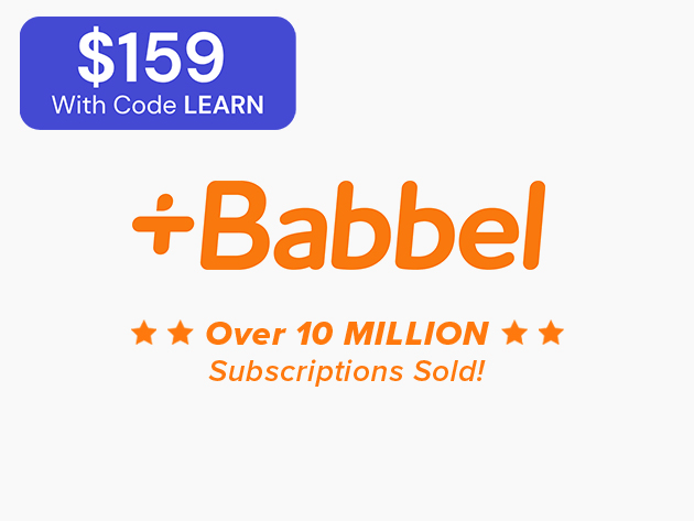 Babbel All Languages Lifetime Deal