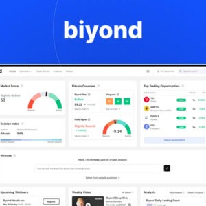 Biyond AI-Powered Crypto Trading Signals & Market Analysis: 5-Year Subscription (Pro Plan)