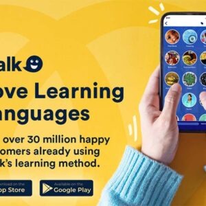 uTalk Language Learning: Lifetime Subscription (150+ Languages)