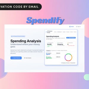 Spendify: Lifetime Subscription