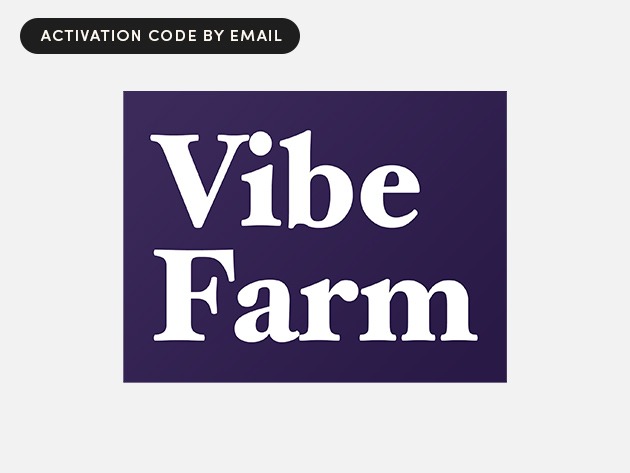 VibeFarm - AI Prompt Composition Workspace: Lifetime Subscription