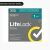 LifeLock Core Identity Theft Protection (1 Adult/15 Month Subscription)