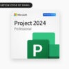 Microsoft Project Professional 2024: Lifetime License for Windows