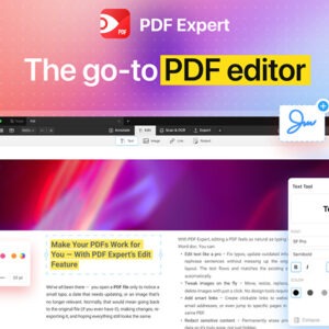 PDF Expert Premium Plan: Lifetime Subscription (Mac)